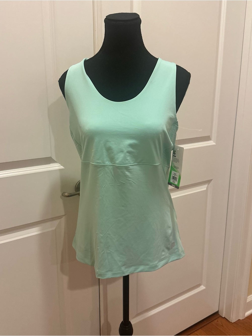 Prince Mint Green Sleeveless Athletic Tank Top
